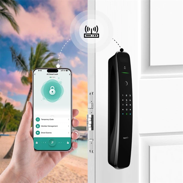 Facial Recognition Smart Lock Door